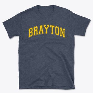 Brayton Elementary School Varsity Arch Basic T-Shirt