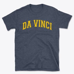 Da Vinci Varsity Arch Basic T-Shirt