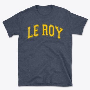 Le Roy High School Varsity Arch Basic T-Shirt