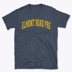 Elmont Road Pre Kindergarten School Varsity Arch Basic T-Shirt