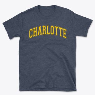 Charlotte High School Varsity Arch Basic T-Shirt