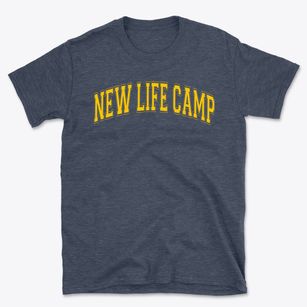New Life Camp Varsity Arch Basic T-Shirt