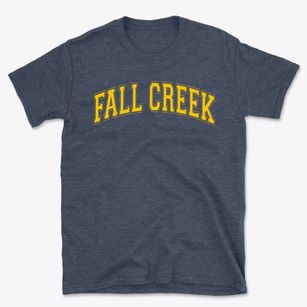Fall Creek Elementary School Varsity Arch Basic T-Shirt