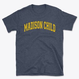 Madison Child Care Center Varsity Arch Basic T-Shirt