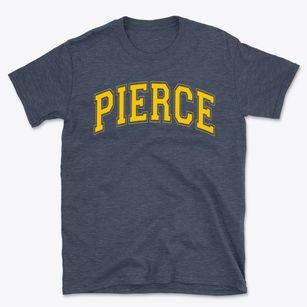 Pierce Elementary School Varsity Arch Basic T-Shirt