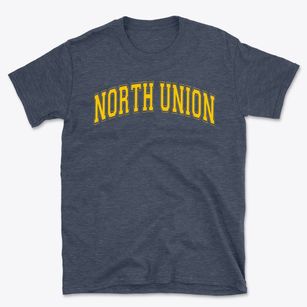 North Union Elementary School Varsity Arch Basic T-Shirt