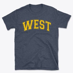 West Elementary School Varsity Arch Basic T-Shirt