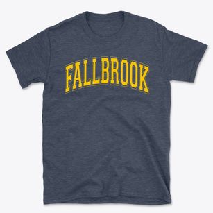 Fallbrook High School Varsity Arch Basic T-Shirt