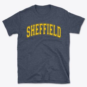 Sheffield Elementary School Varsity Arch Basic T-Shirt