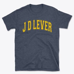 J D Lever Elementary School Varsity Arch Basic T-Shirt