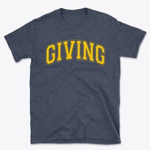 Giving Tree Montessori Center Varsity Arch Basic T-Shirt