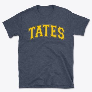 Tates School Of Discovery Varsity Arch Basic T-Shirt