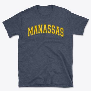 Manassas High School Varsity Arch Basic T-Shirt