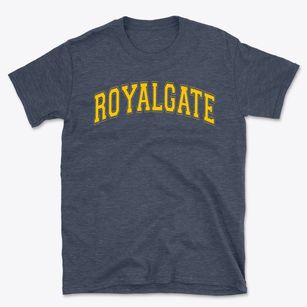 Royalgate Elementary School Varsity Arch Basic T-Shirt