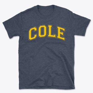 Bennie L. Cole Elementary School Varsity Arch Basic T-Shirt