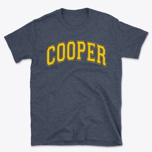 Cooper Academy At Navarro Varsity Arch Basic T-Shirt