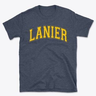 Lanier High School Varsity Arch Basic T-Shirt