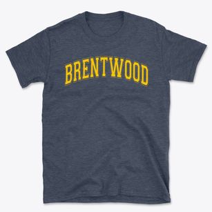 Brentwood Middle School Varsity Arch Basic T-Shirt