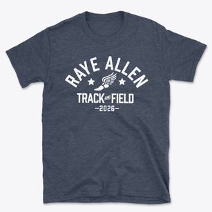 Raye Allen Elementary School Track and Field Basic T-Shirt