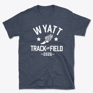 Wyatt Elementary Track and Field Basic T-Shirt
