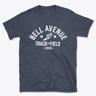 Bell Avenue Elementary School Track and Field Basic T-Shirt