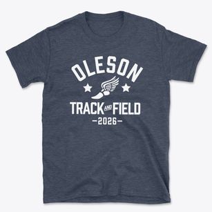 Oleson Elementary School Track and Field Basic T-Shirt