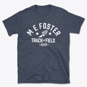 M E Foster Elementary School Track and Field Basic T-Shirt