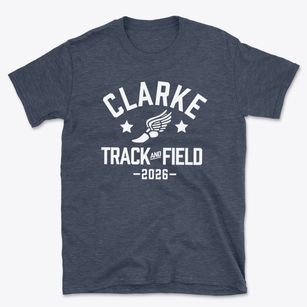 Clarke Middle School Track and Field Basic T-Shirt