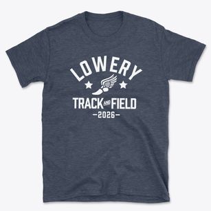 Lowery Freshman Center Track and Field Basic T-Shirt