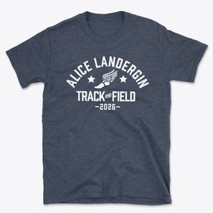 Alice Landergin Elementary School Track and Field Basic T-Shirt
