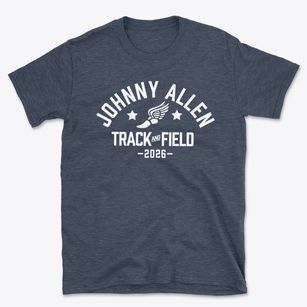 Johnny Allen 6th Grade Center Track and Field Basic T-Shirt