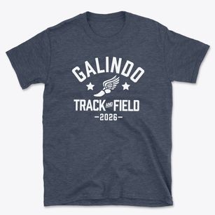 Galindo Elementary School Track and Field Basic T-Shirt