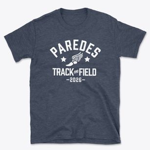 Paredes Middle School Track and Field Basic T-Shirt