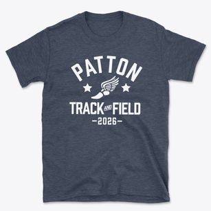 Patton Elementary School Track and Field Basic T-Shirt