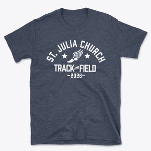 St Julia Church Track and Field Basic T-Shirt