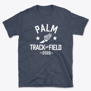 Palm Elementary School Track and Field Basic T-Shirt