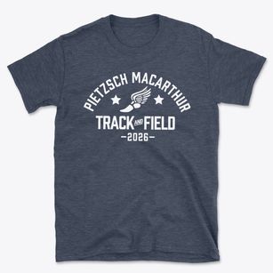 Pietzsch Macarthur Elementary School Track and Field Basic T-Shirt