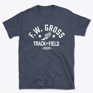 F.w. Gross High School Track and Field Basic T-Shirt