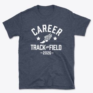 Career Development Center Track and Field Basic T-Shirt