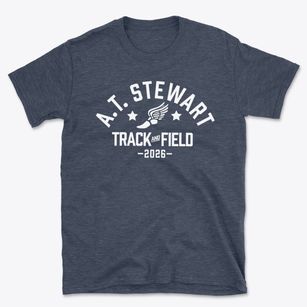 A.t. Stewart Middle School Track and Field Basic T-Shirt
