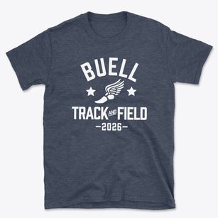 Buell Elementary School Track and Field Basic T-Shirt