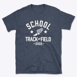 School Community Guidance Center Track and Field Basic T-Shirt