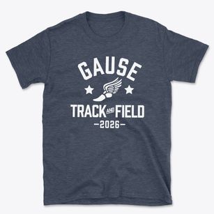Gause Elementary School Track and Field Basic T-Shirt