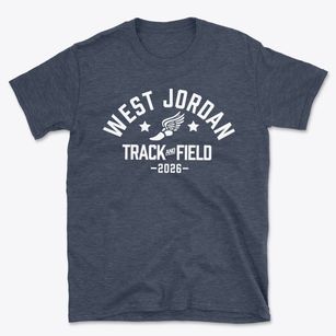West Jordan Elementary School Track and Field Basic T-Shirt