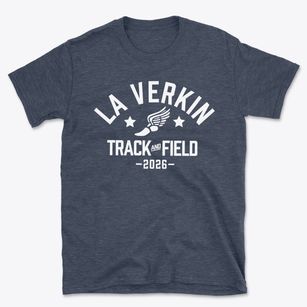 La Verkin Elementary School Track and Field Basic T-Shirt