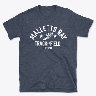 Malletts Bay Elementary School Track and Field Basic T-Shirt