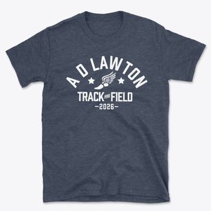 A D Lawton Middle School Track and Field Basic T-Shirt
