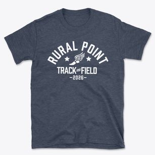 Rural Point Elementary School Track and Field Basic T-Shirt