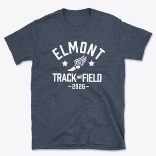 Elmont Elementary School Track and Field Basic T-Shirt