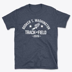 Booker T. Washington Elementary School Track and Field Basic T-Shirt